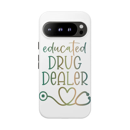 Google Pixel Tough Case - Educated Drug Dealer - White