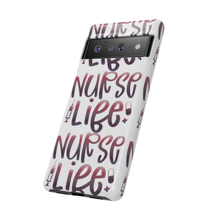 Google Pixel Tough Case - Nurse Life - White