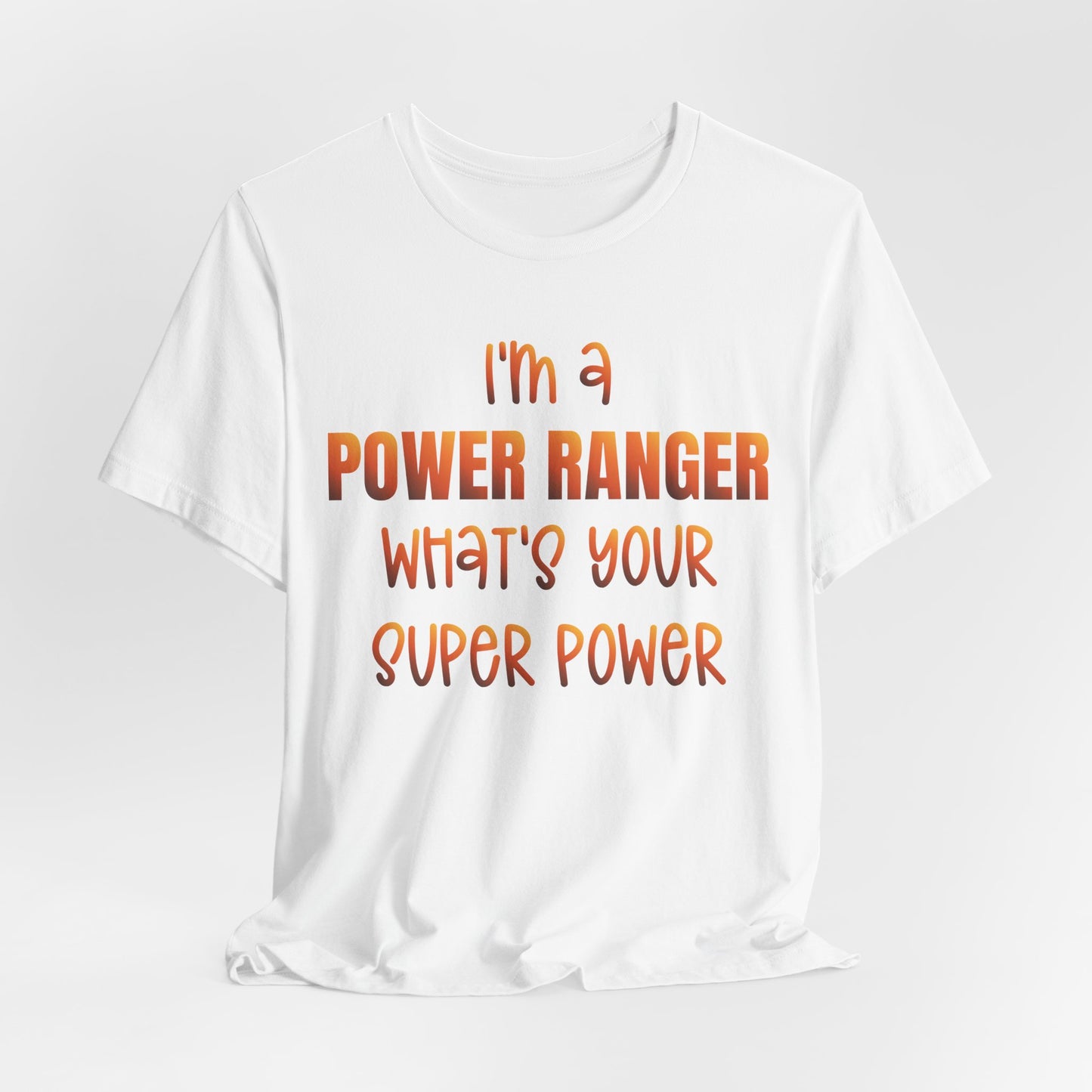 Lineman T-shirt - power ranger super power sky 24