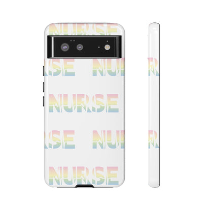 Google Pixel Tough Case - Nurse Pulse - White