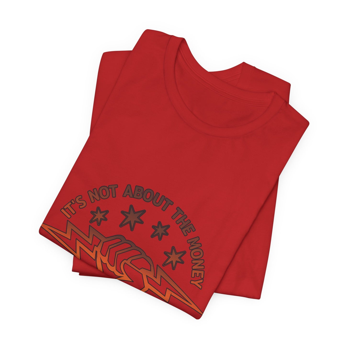 Lineman T-shirt - Its Not About The Money-sky 24