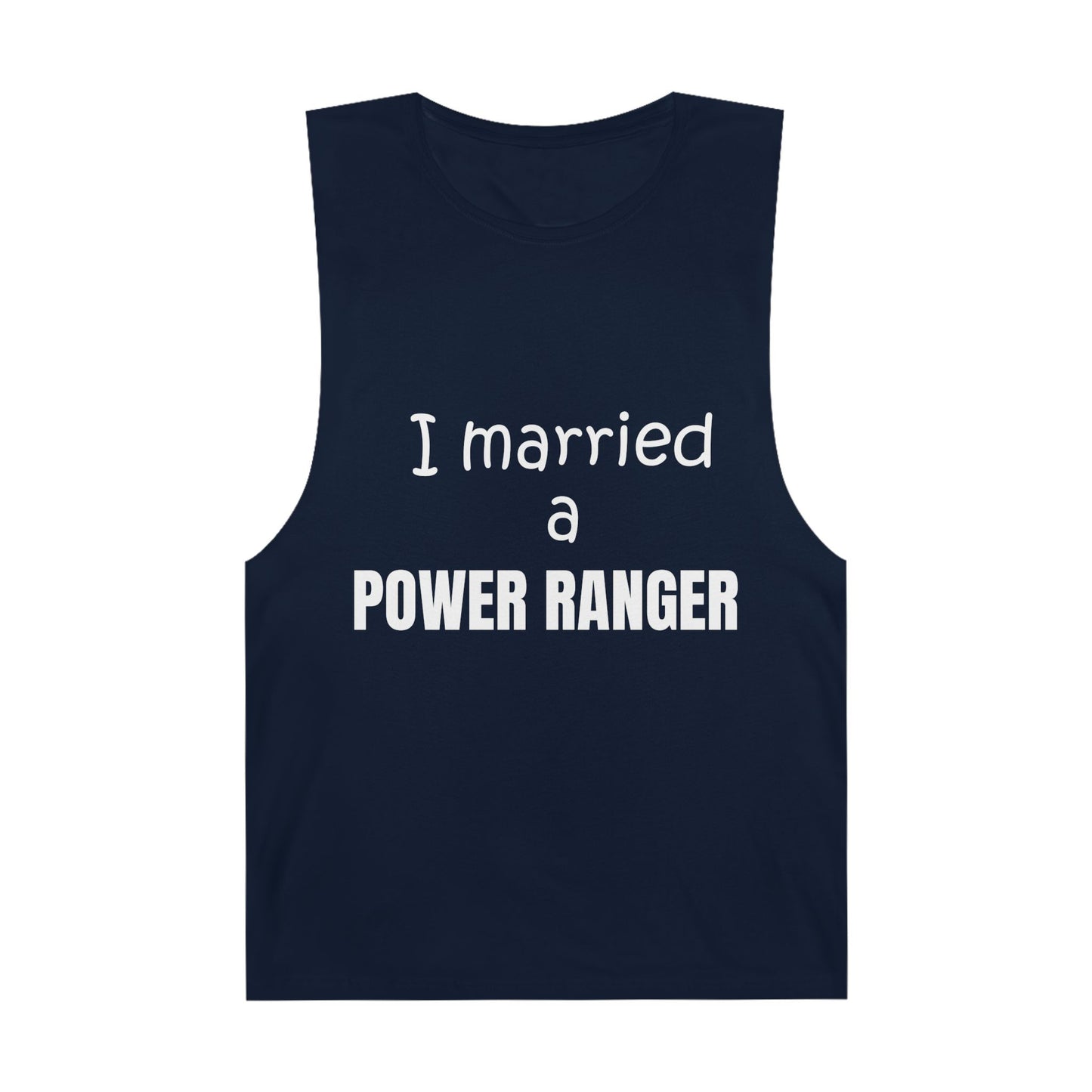 Lineman Tank- Married a Power Ranger white