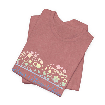 Monogram Heart pastel