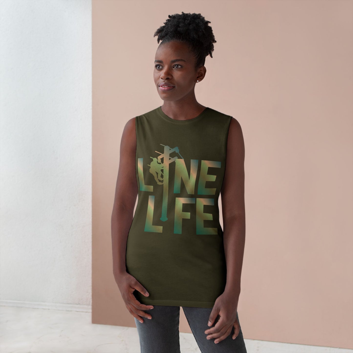 Lineman Tank - lineman-life copper patina