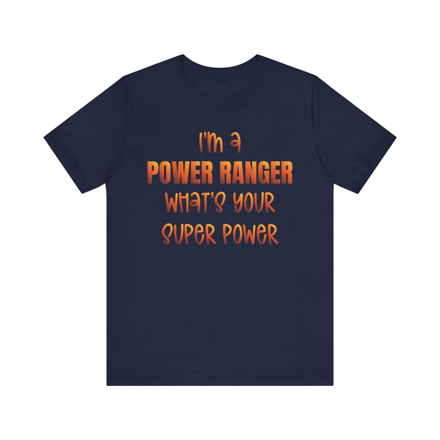 Lineman T-shirt - power ranger super power sky 24