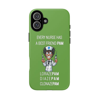 Nurse iPhone Tough Case - Every Nurse Has a Friend Named PAM Design (5) - Green