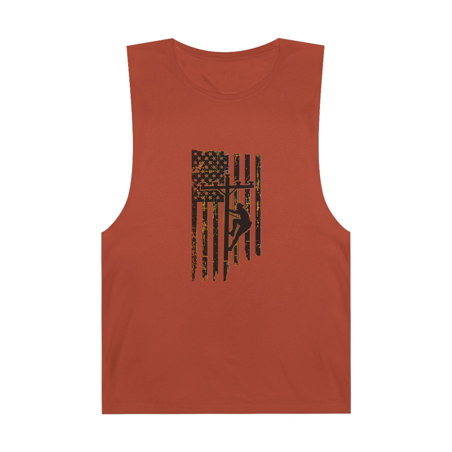 Lineman Tank - Lineman Flag gradient