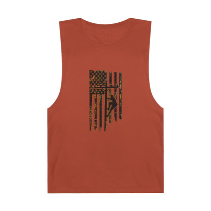 Lineman Tank - Lineman Flag gradient