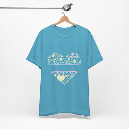 Monogram Heart pastel