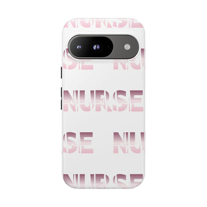 Google Pixel Tough Case - Nurse Pulse - White