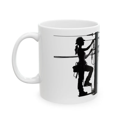 I'm a Power Ranger, What's your super power - female, (11oz, 15oz)
