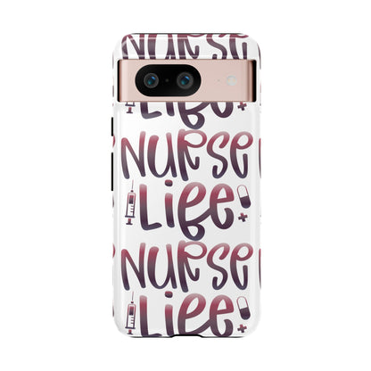 Google Pixel Tough Case - Nurse Life - White