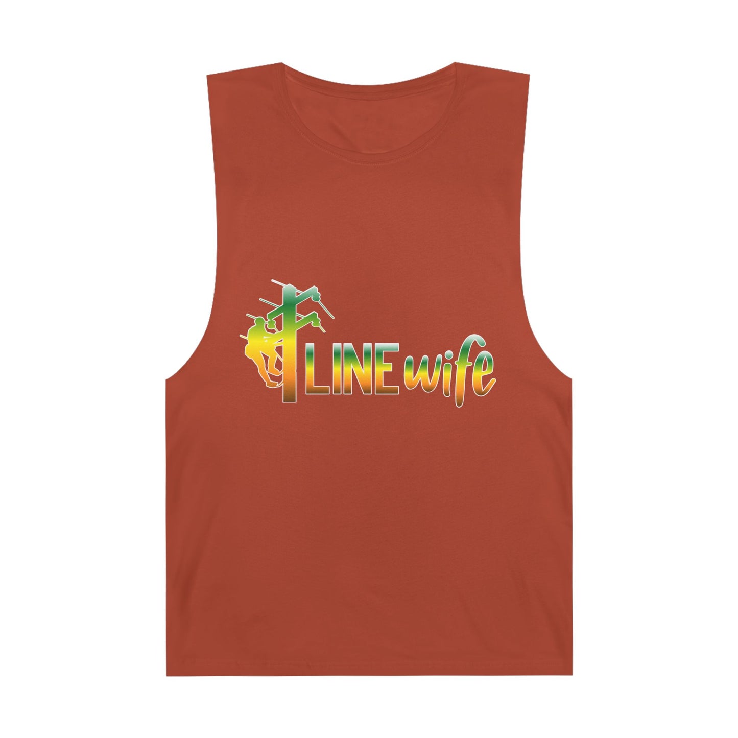 Lineman Tank - lineman-wife gradient