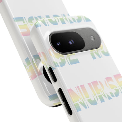 Google Pixel Tough Case - Nurse Pulse - White