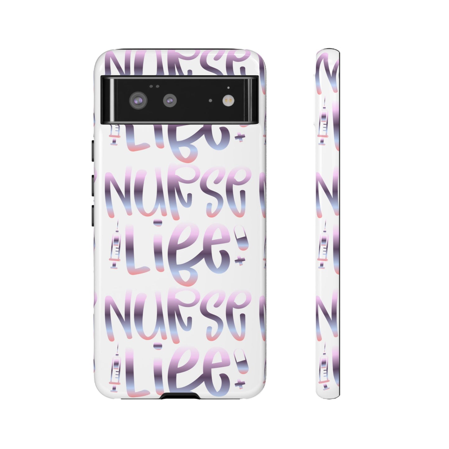 Google Pixel Tough Case - Nurse Life - White