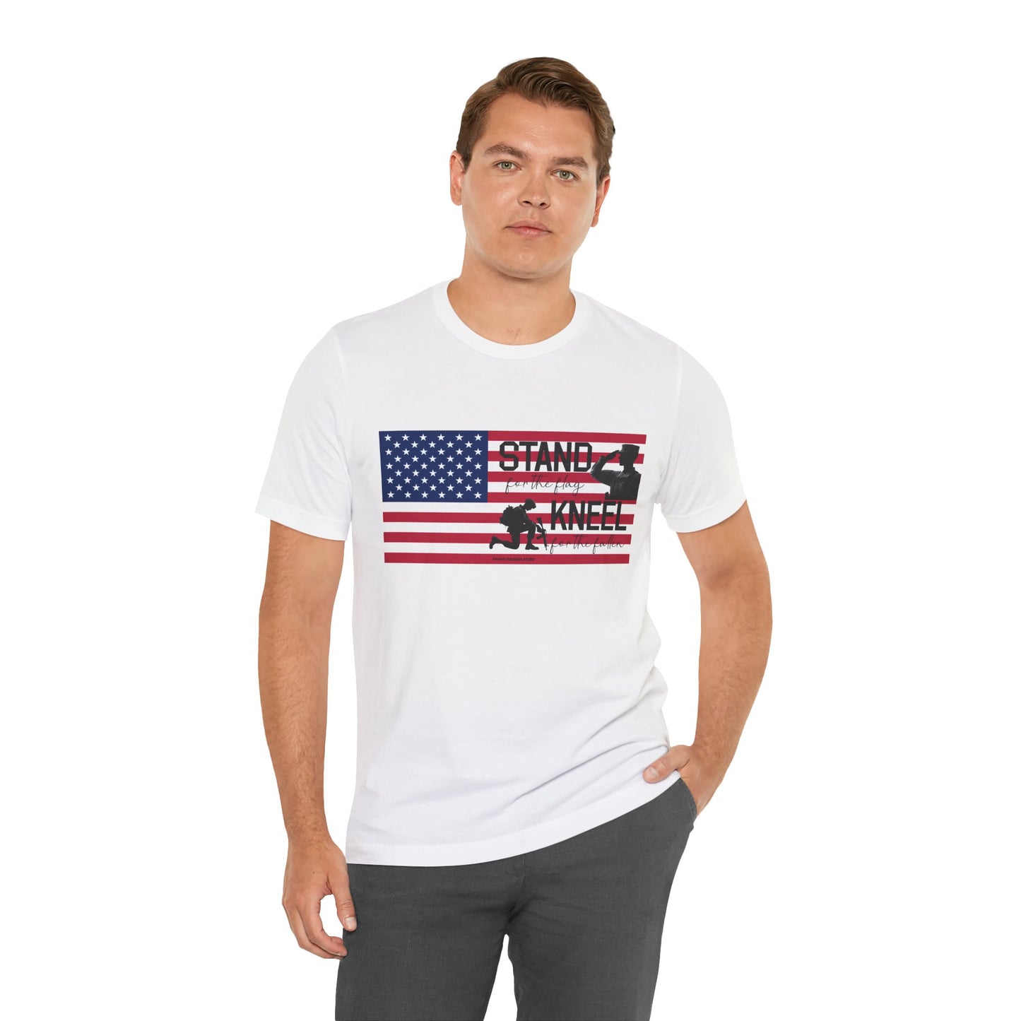 Stand for the Flag, Kneel for the Fallen - Male