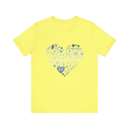 Monogram Heart 1 blue steel
