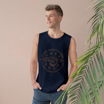 Lineman Tank - Its Not About The Money-sky 24