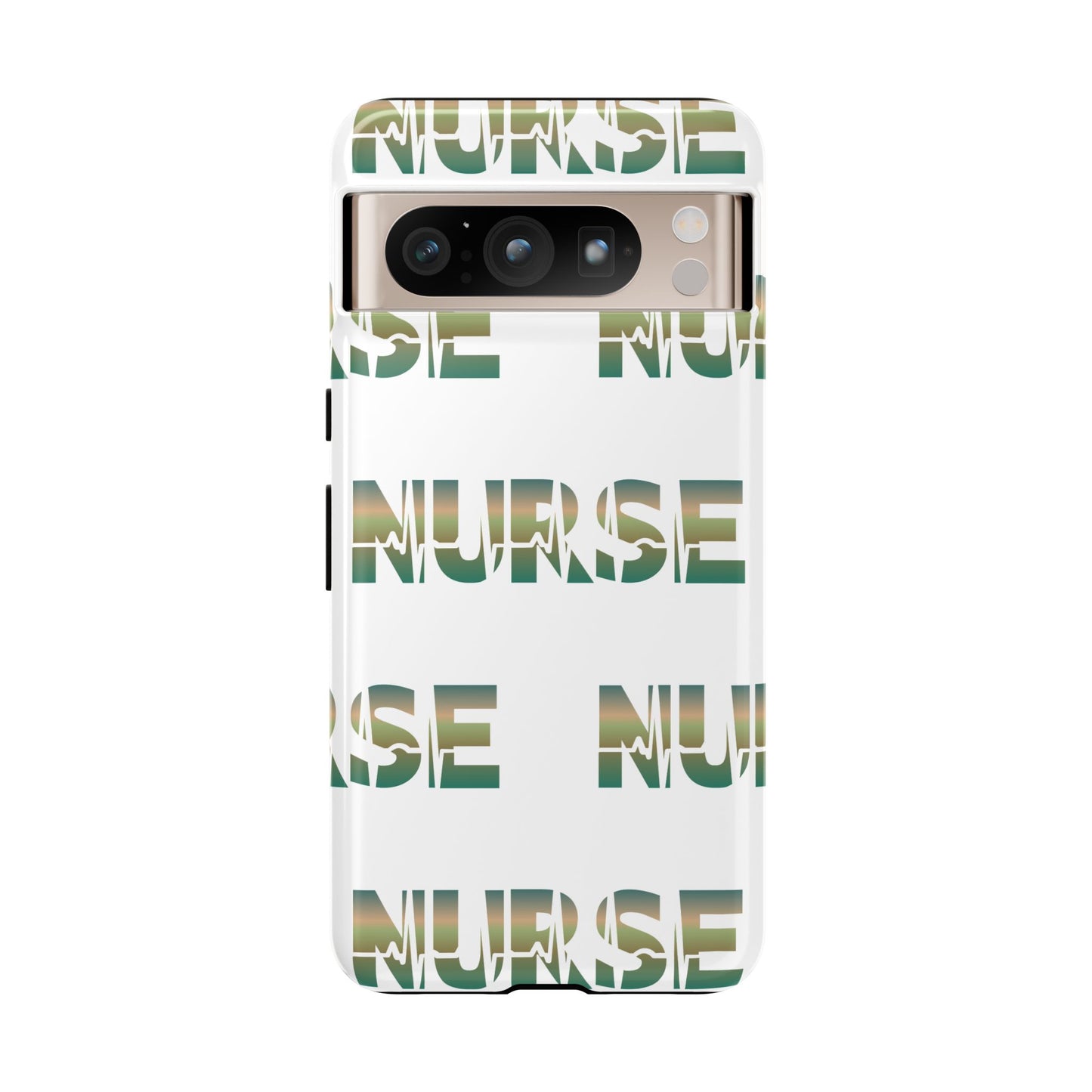 Google Pixel Tough Case - Nurse Pulse - White