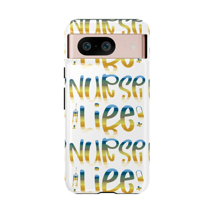Google Pixel Tough Case - Nurse Life - White