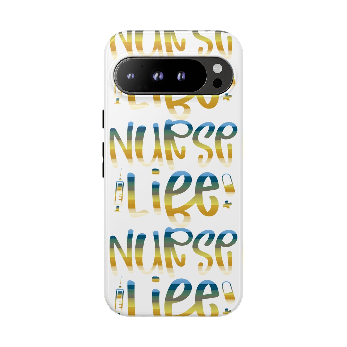 Google Pixel Tough Case - Nurse Life - White
