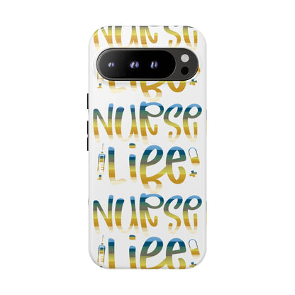 Google Pixel Tough Case - Nurse Life - White