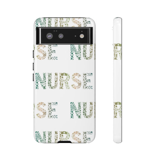 Google Pixel Tough Case - Nurse - White