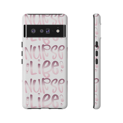Google Pixel Tough Case - Nurse Life - White