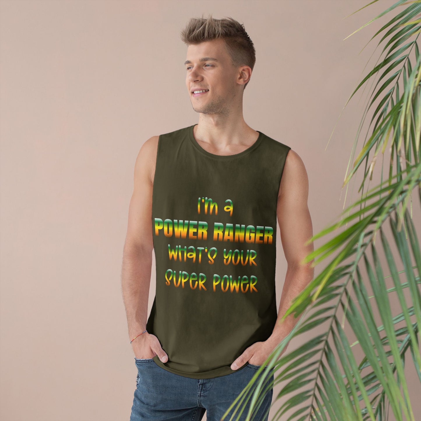 Lineman Tank - power ranger super power gradient