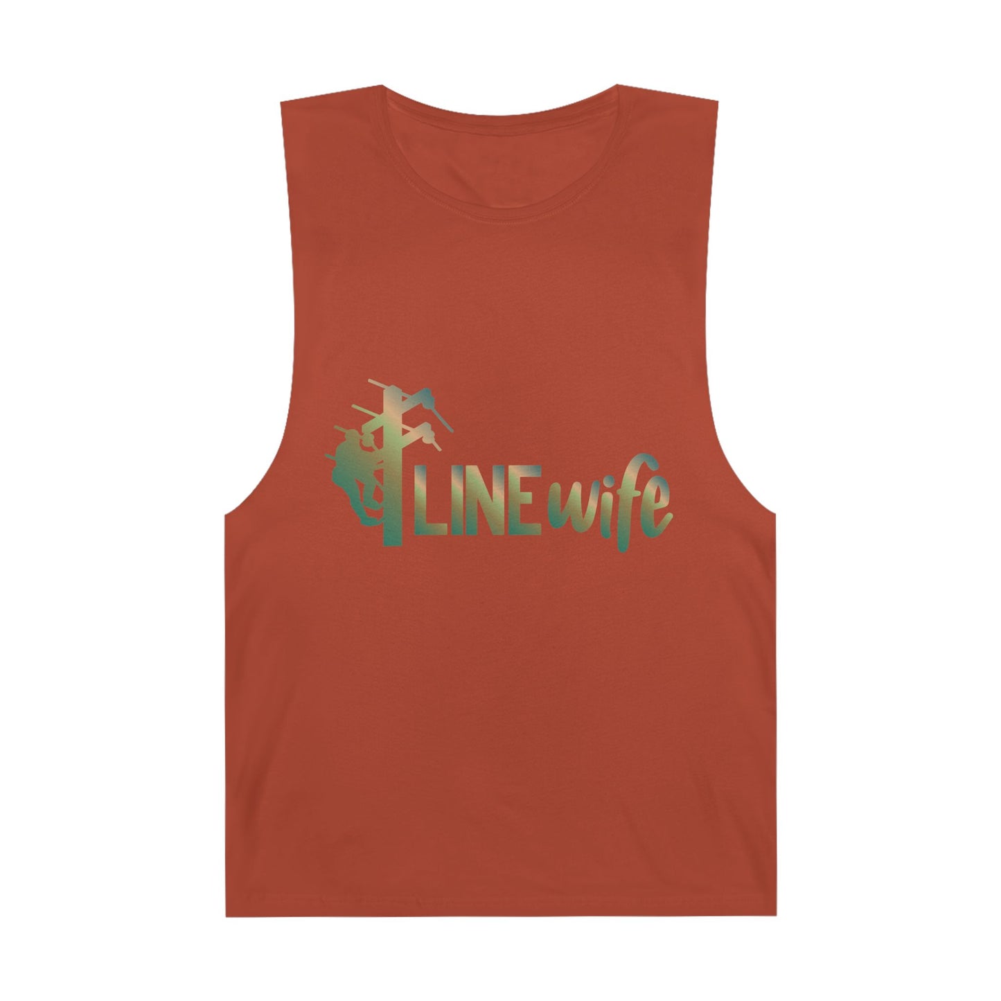 Lineman Tank - lineman-wife copper patina