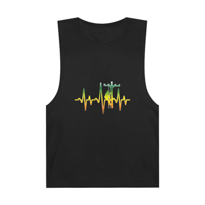 Lineman Tank - Lineman Heartbeat - gradient