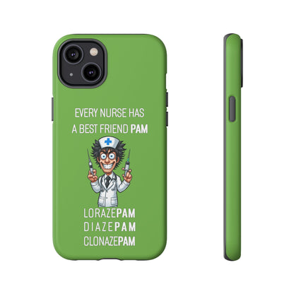 Nurse iPhone Tough Case - Every Nurse Has a Friend Named PAM Design (5) - Green