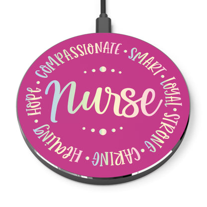 Nurse Circle Wireless Charger | Fast Charging Pad for Healthcare Professionals