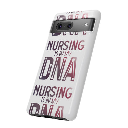 Google Pixel Tough Case - Nursing is in my DNA - White
