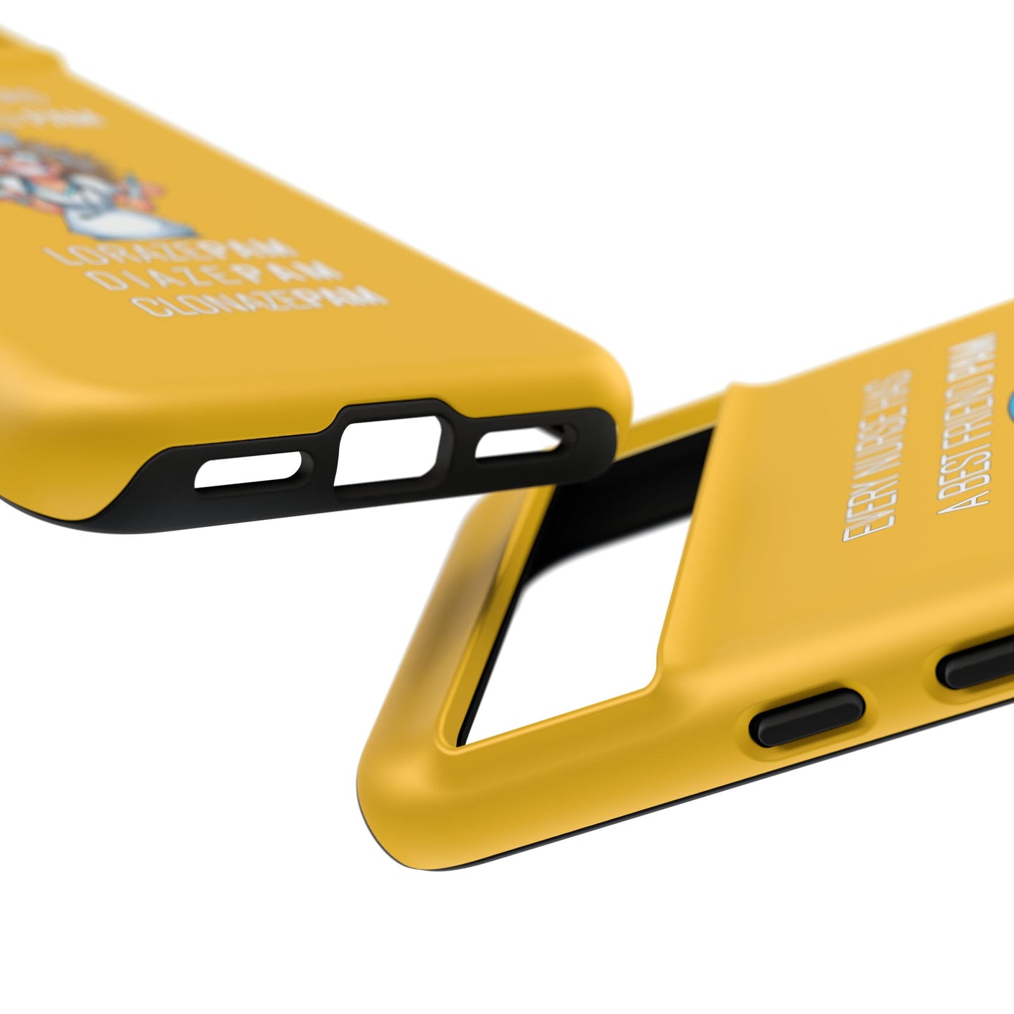 Nurse Google Pixel Tough Case - Every Nurse Has a Friend Named PAM Design (4) - Yellow