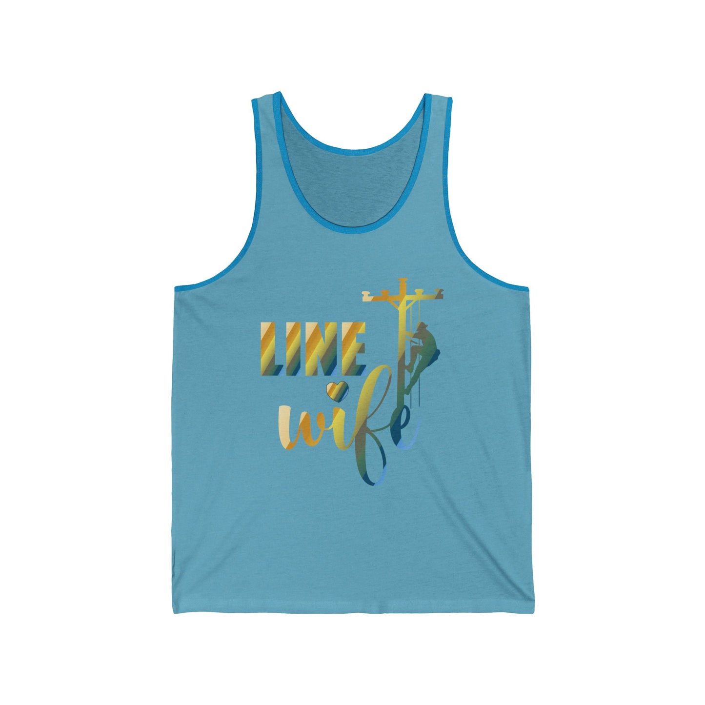 Lineman Tank - Line Wife colored chrome