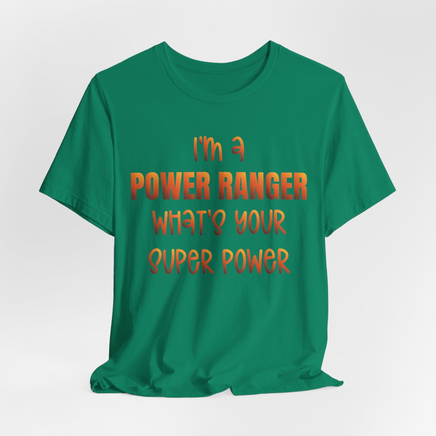 Lineman T-shirt - power ranger super power sky 24