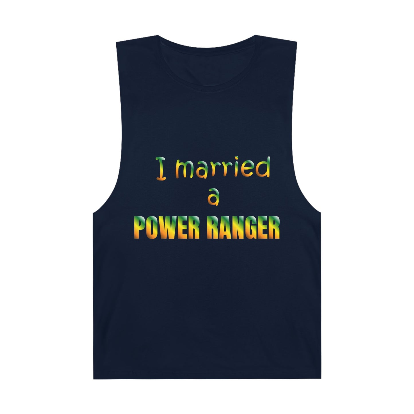 Lineman Tank - Married a Power Ranger gradient
