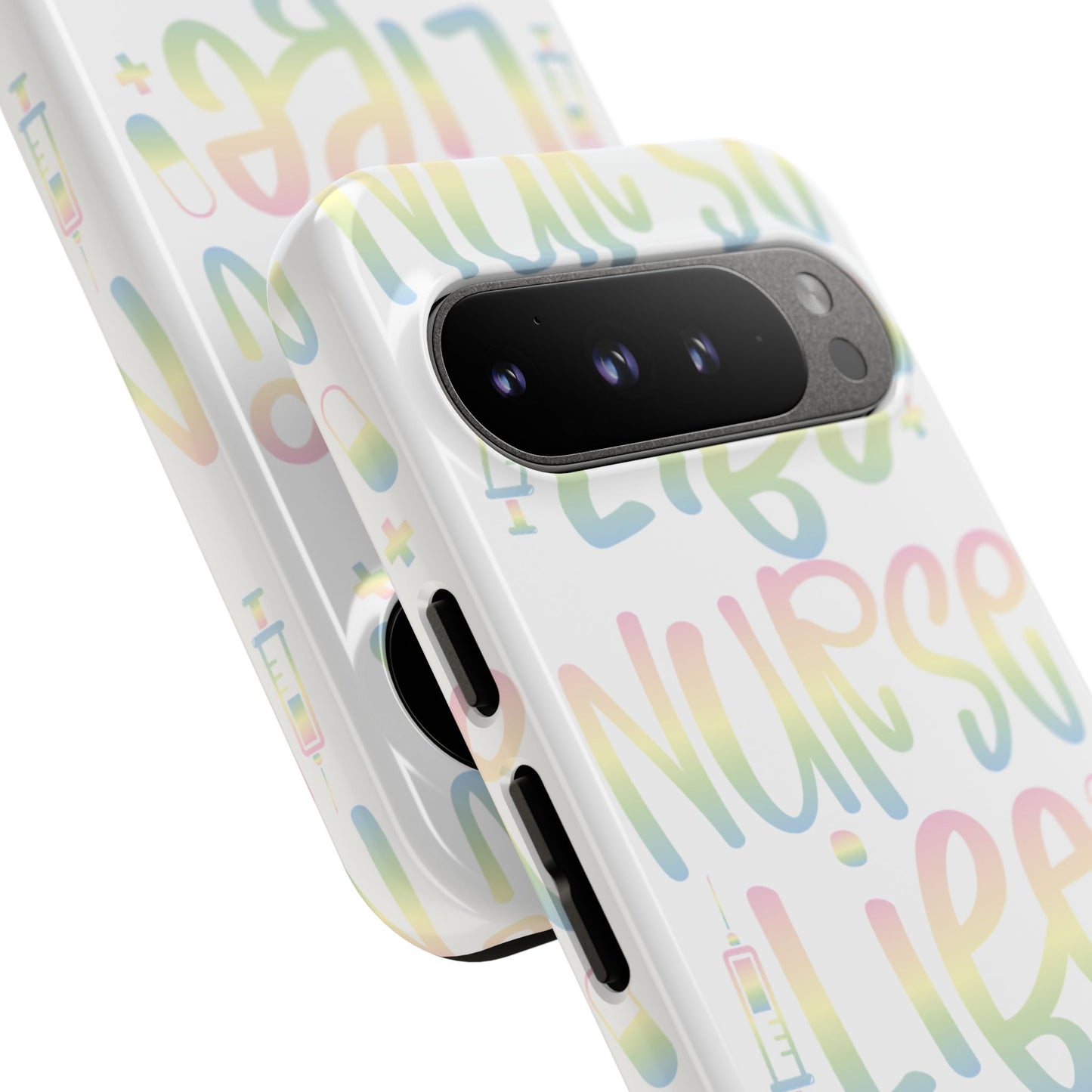 Google Pixel Tough Case - Nurse Life - White