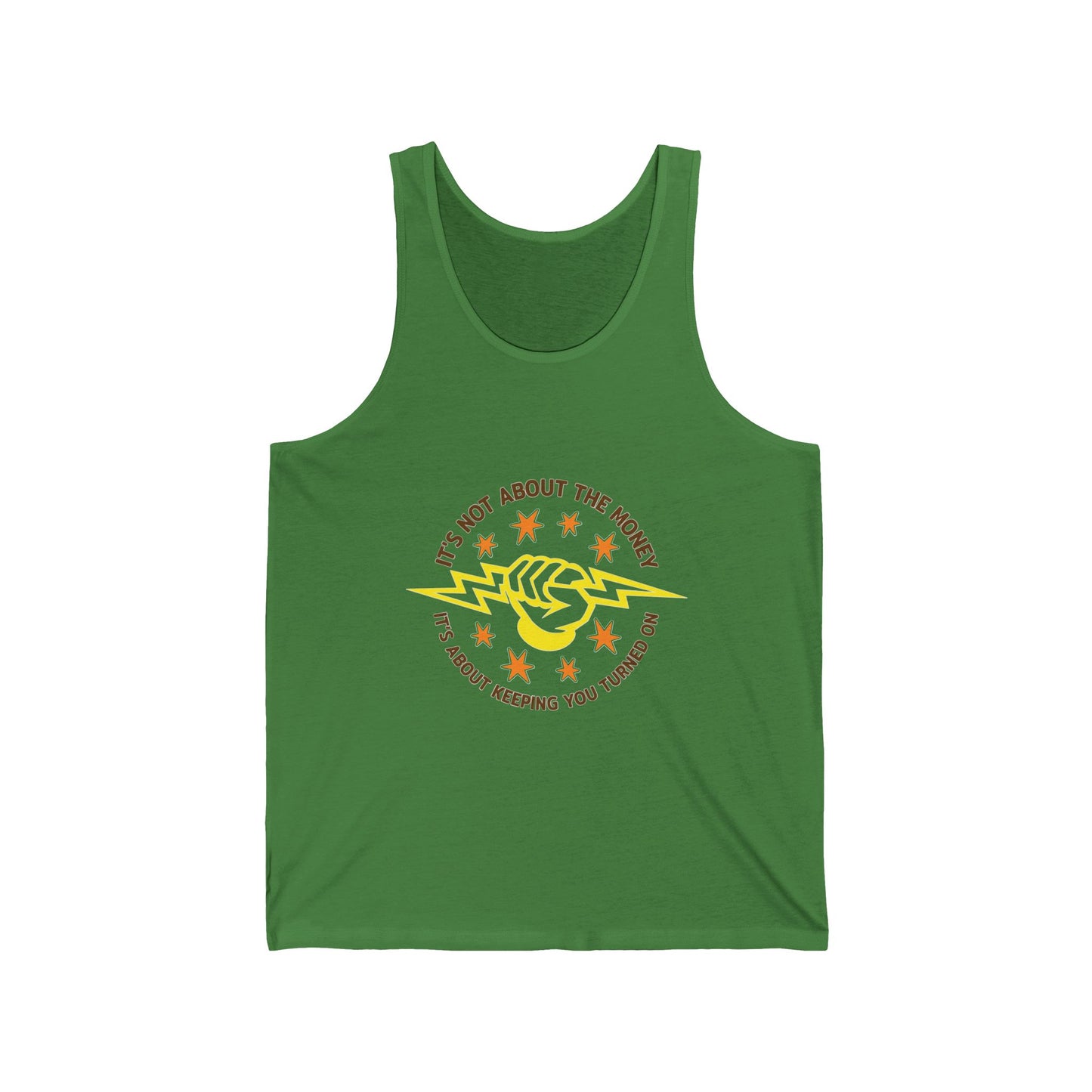 Lineman Tank - Its Not About The Money-color