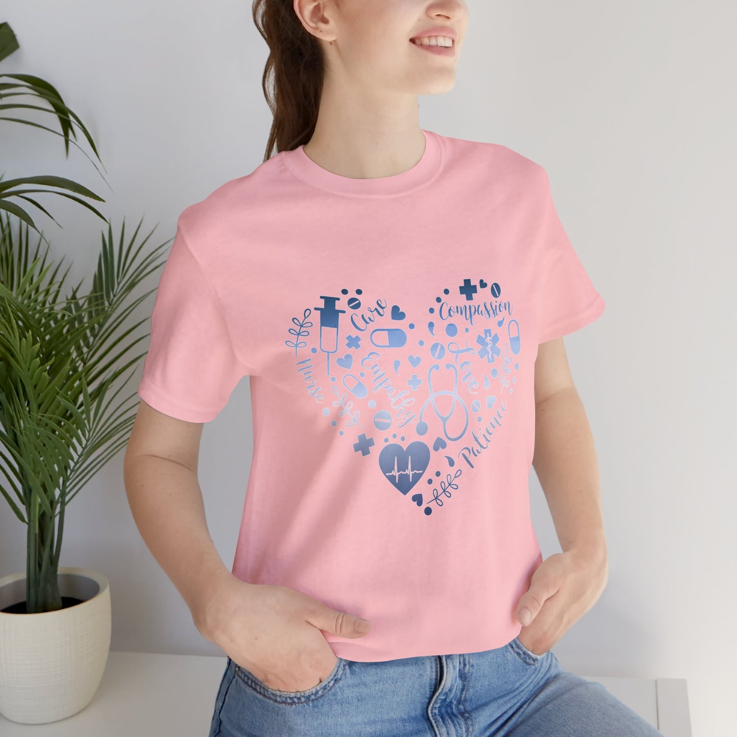 Monogram Heart 1 blue steel