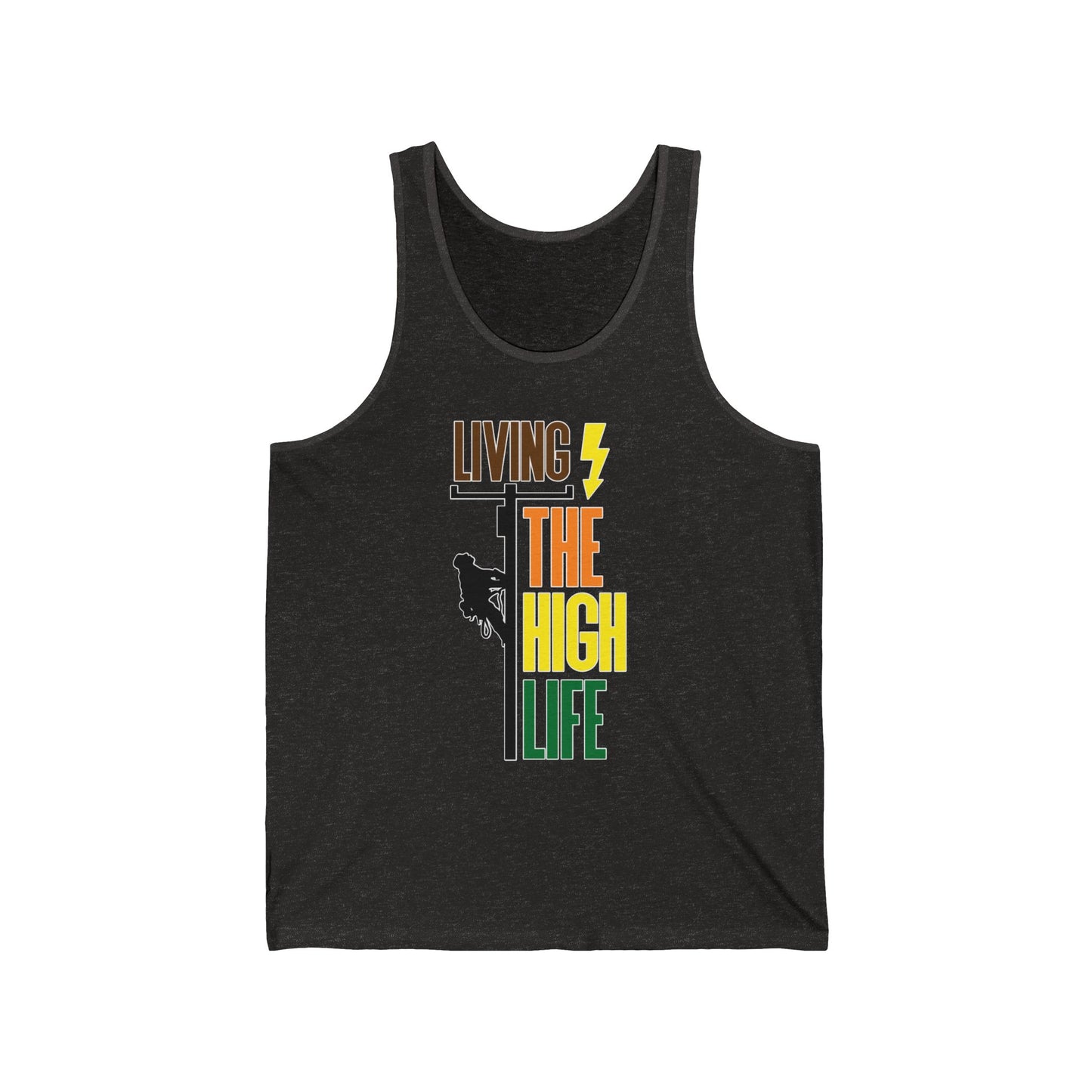Lineman T-shirt - Living The High Life-color