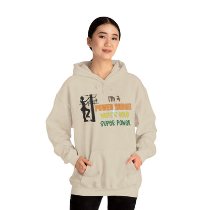 Gildan Hoodie - I'm a Power Ranger What's Your Super Power (female)