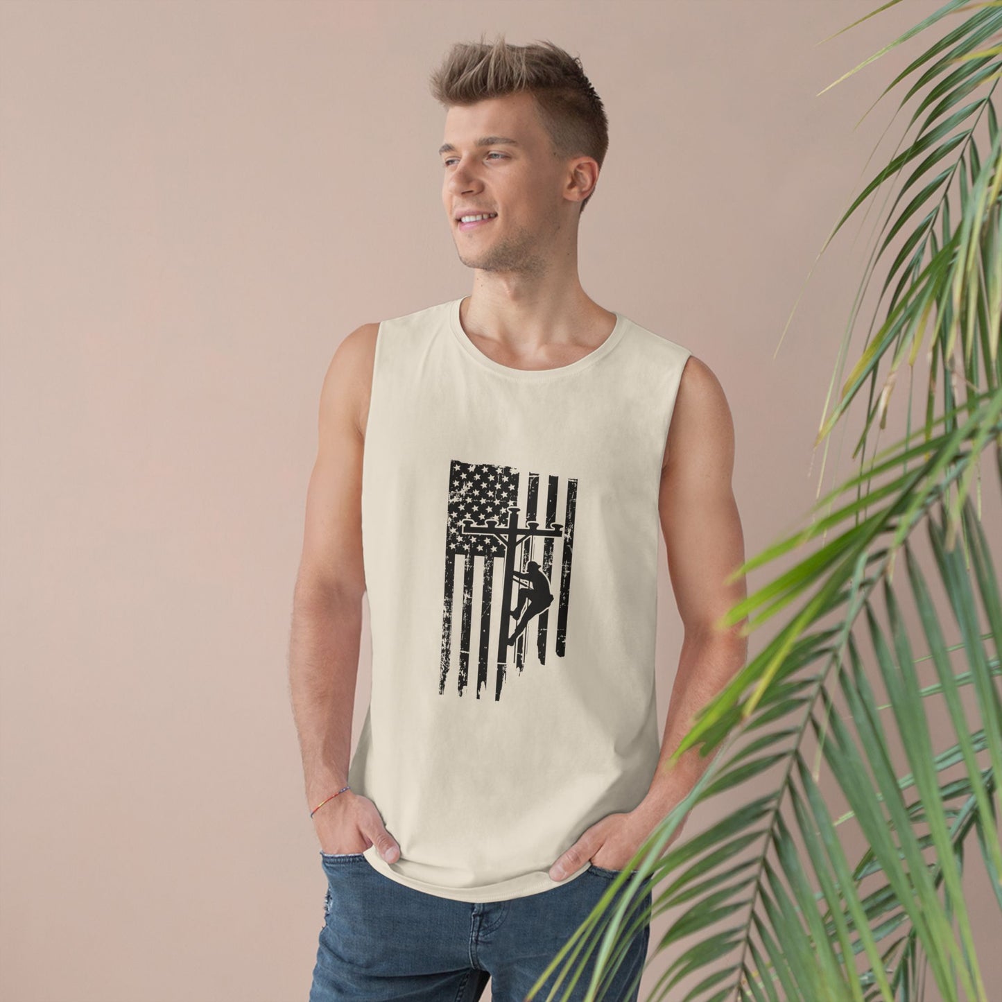 Lineman Tank - Lineman Flag