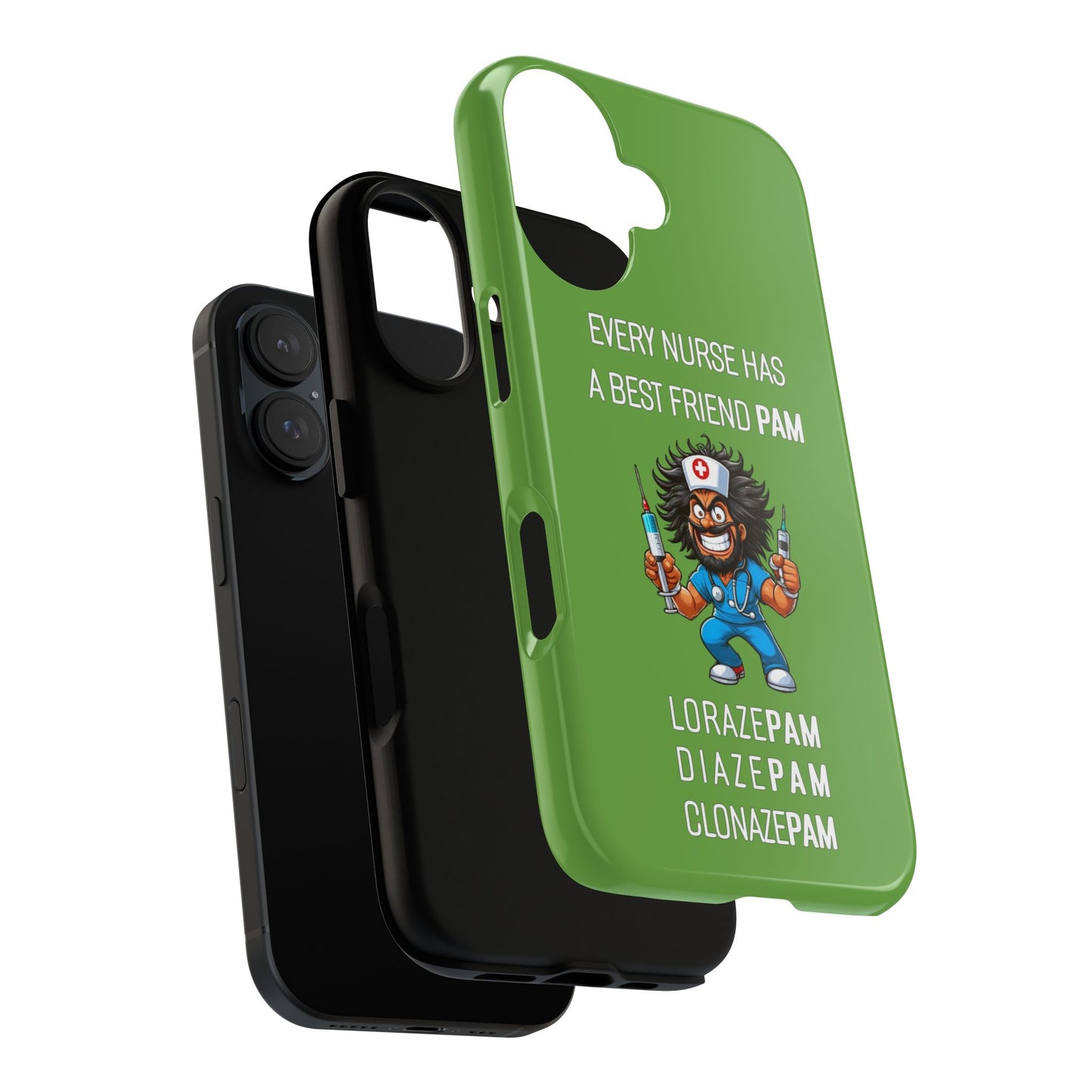 Nurse iPhone Tough Case - Every Nurse Has a Friend Named PAM Design (6) - Green