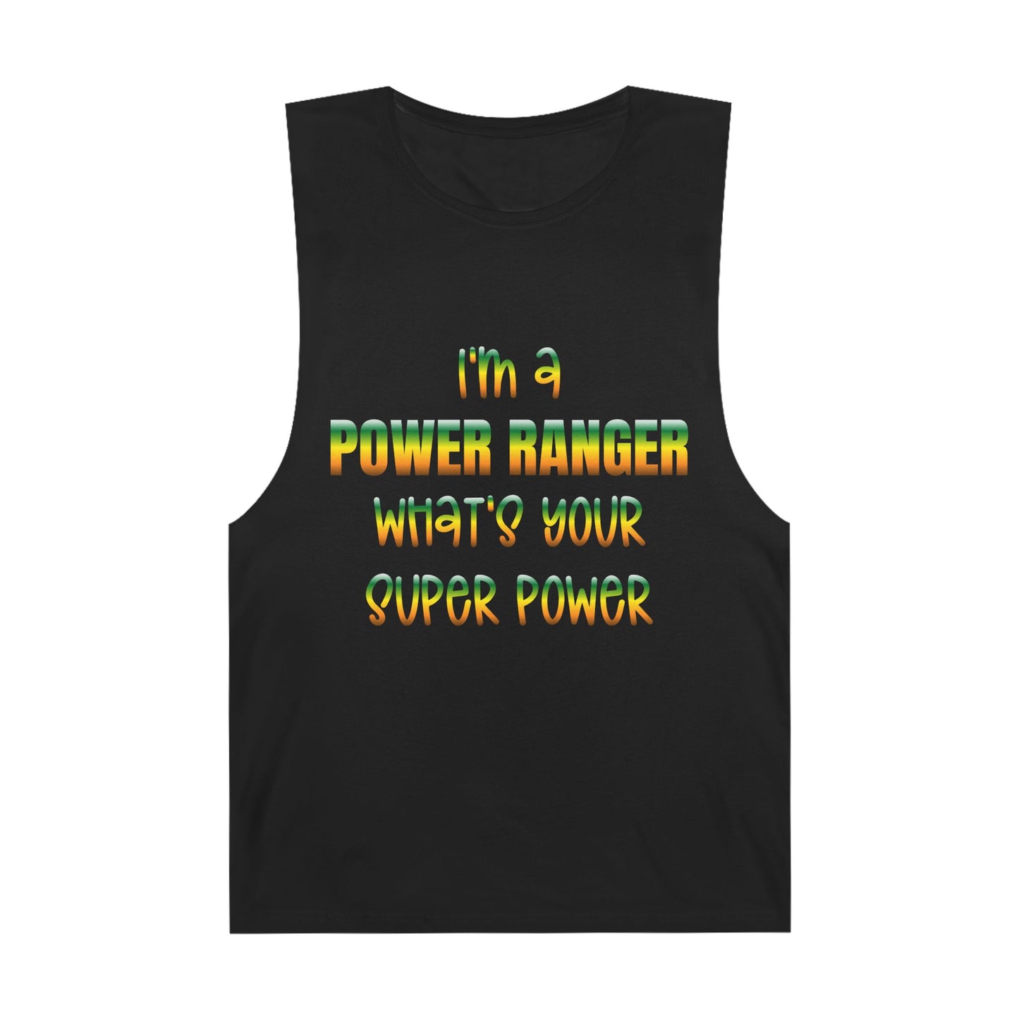 Lineman Tank - power ranger super power gradient