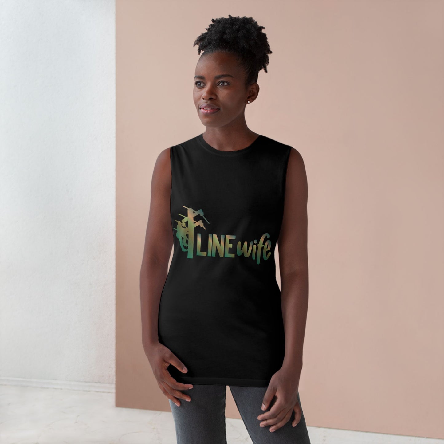 Lineman Tank - lineman-wife copper patina