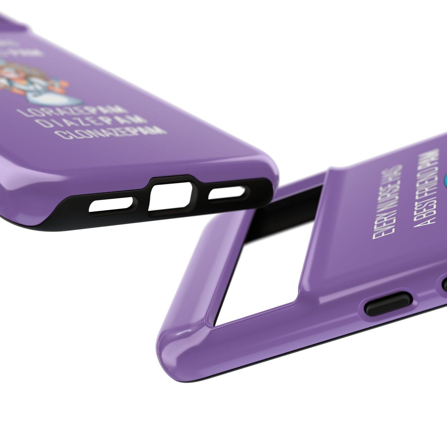 Nurse Google Pixel Tough Case - Every Nurse Has a Friend Named PAM Design (4) - Light Purple