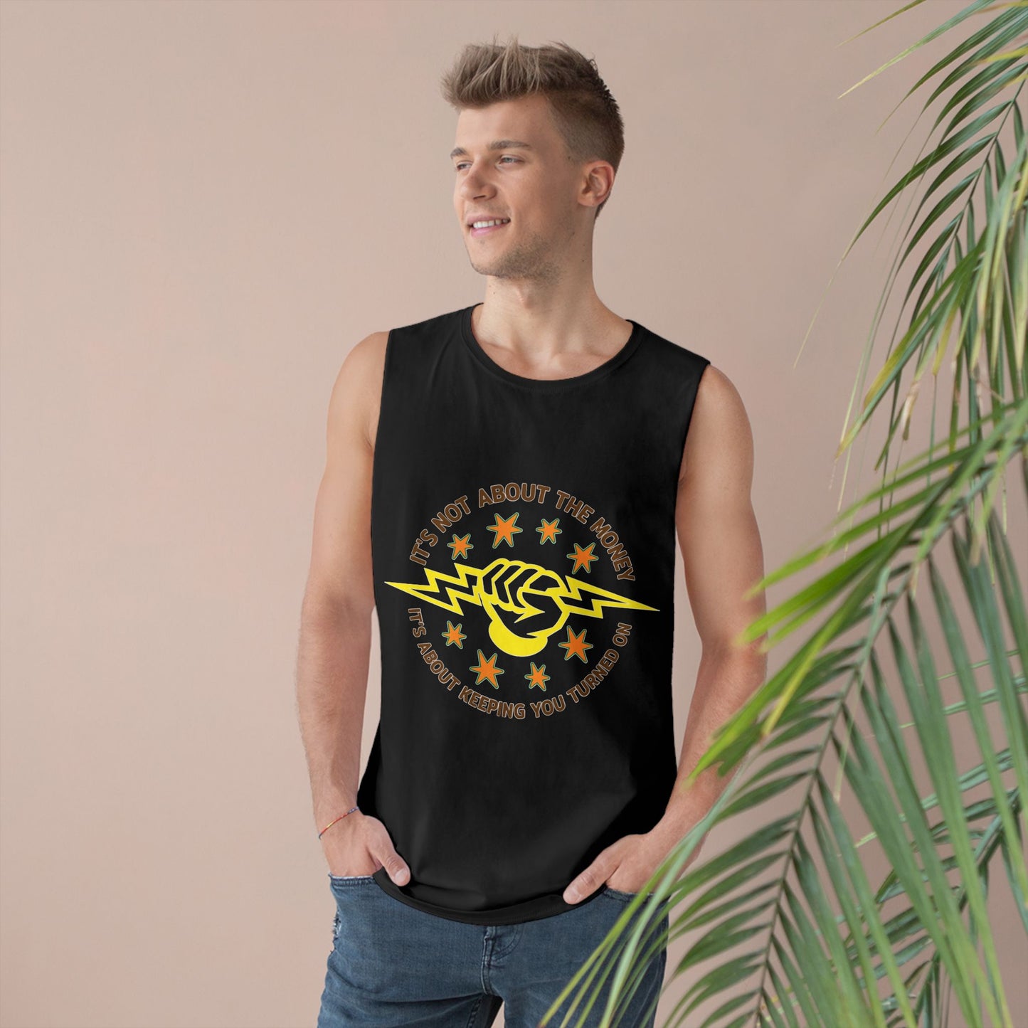 Lineman Tank - Its Not About The Money-color