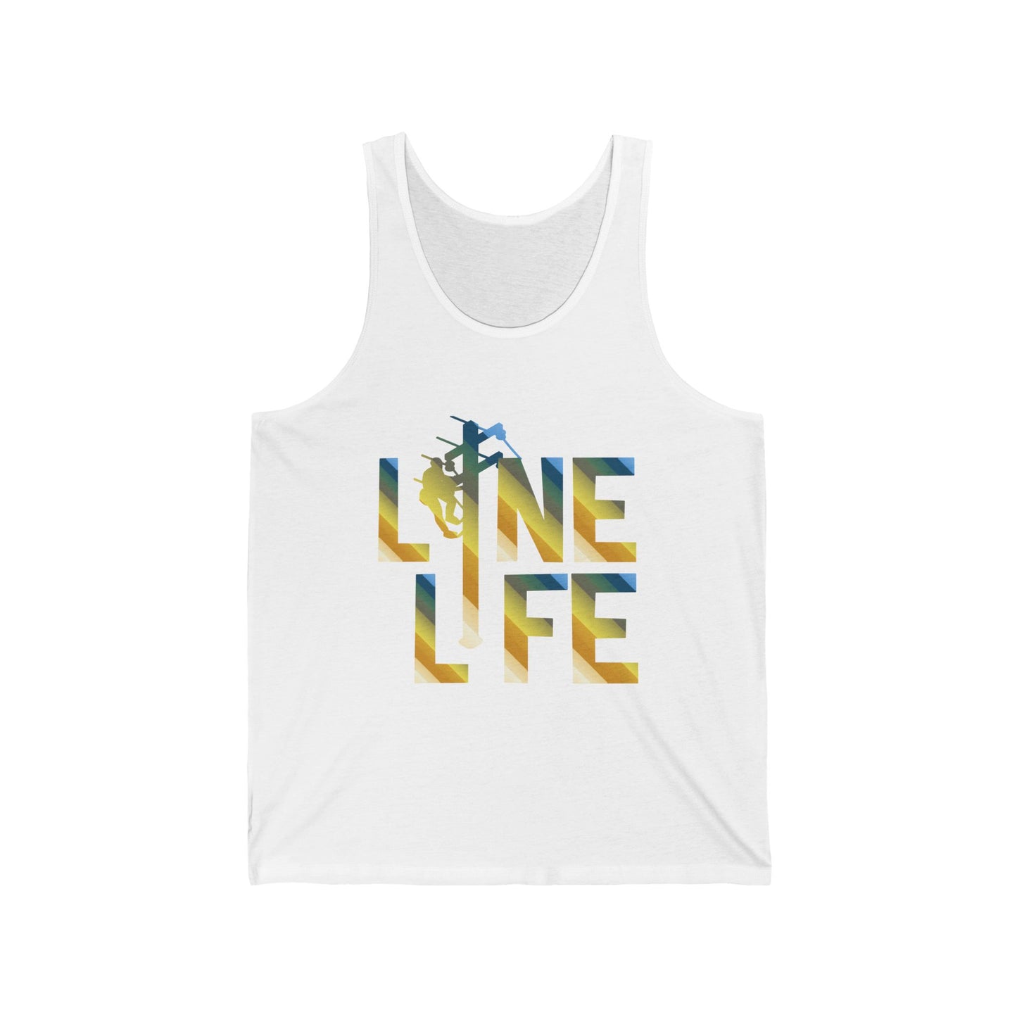 Lineman T-shirt - lineman-life colored chrome